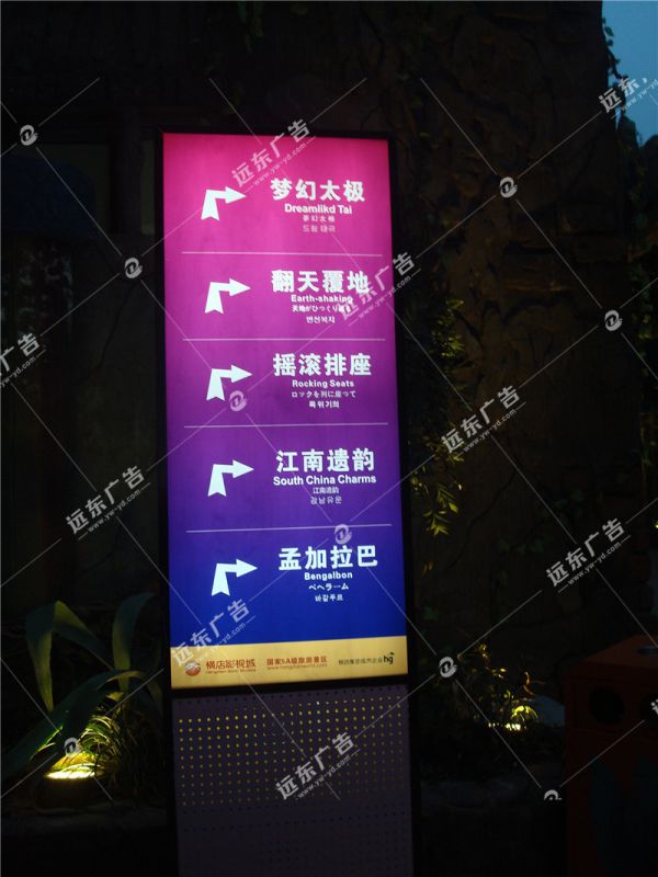景區(qū)導示牌